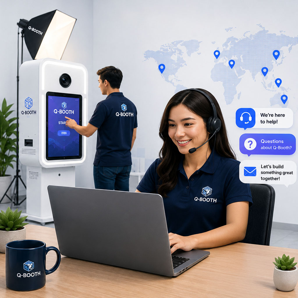 The LumaQube support team at work